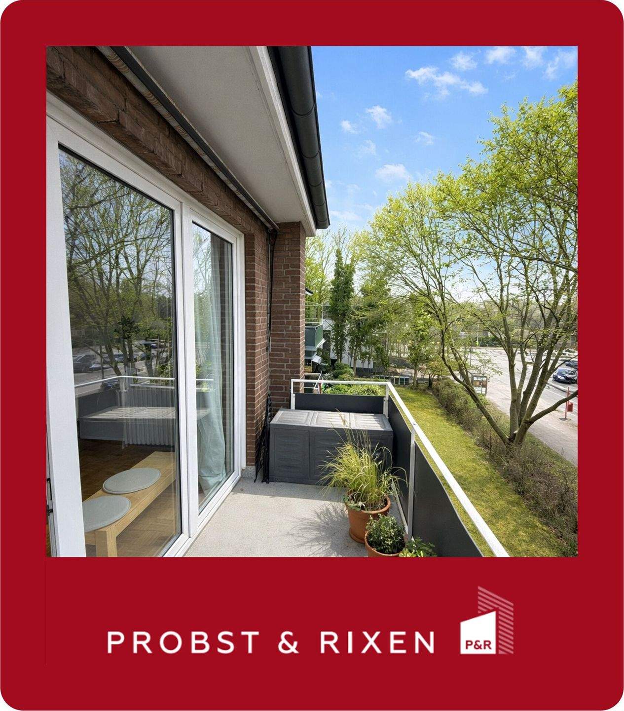 Vermietet Kapitalanlage, 2-Zimmer mit Balkon in Hamburg, 22529 Hamburg, Etagenwohnung