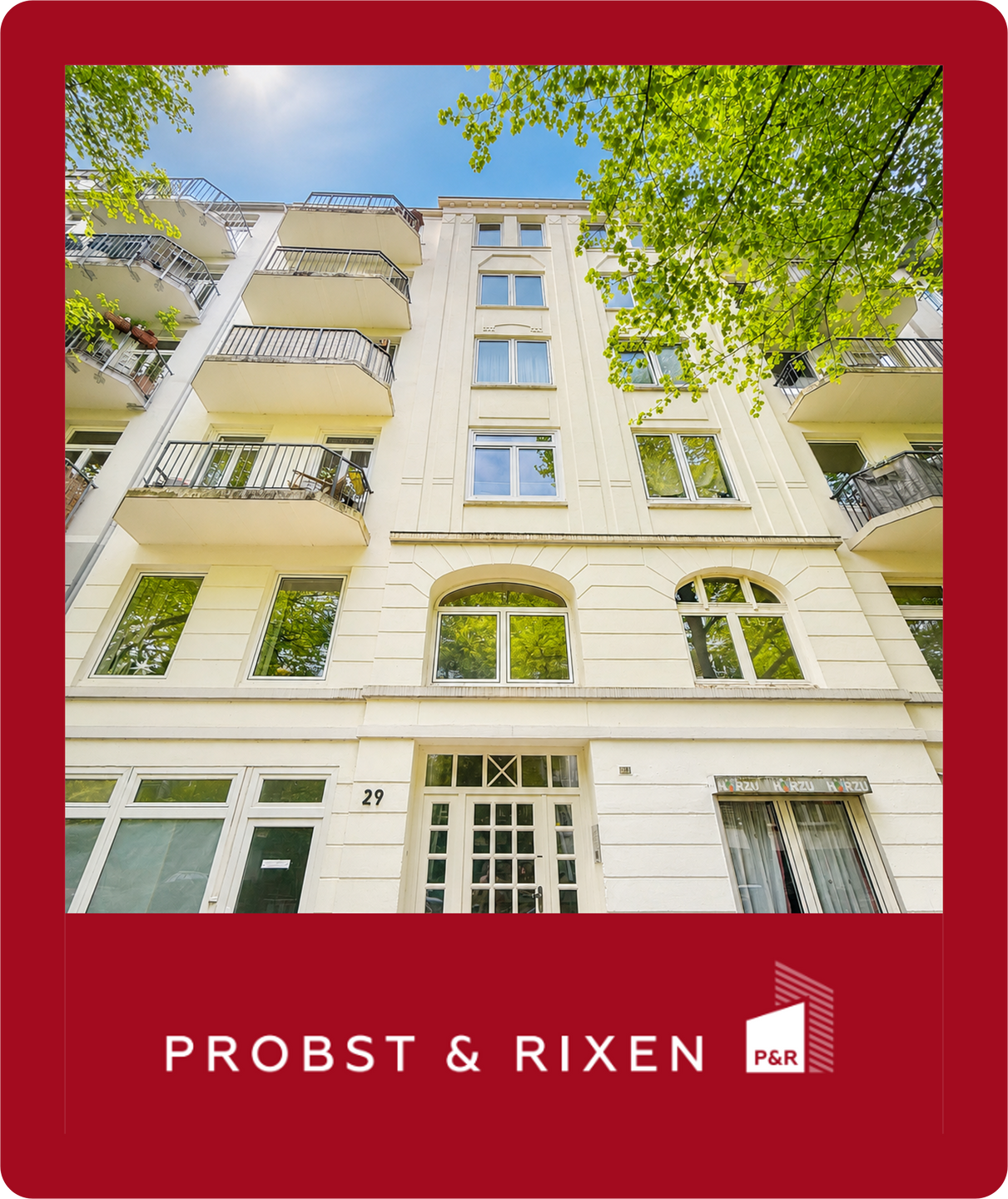 2 Zimmer Altbau mit Balkon, 22083 Hamburg, Etagenwohnung