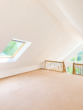 Bild - Exklusive Penthouse Wohnung mit großer Glasfront, Parkett und Balkon